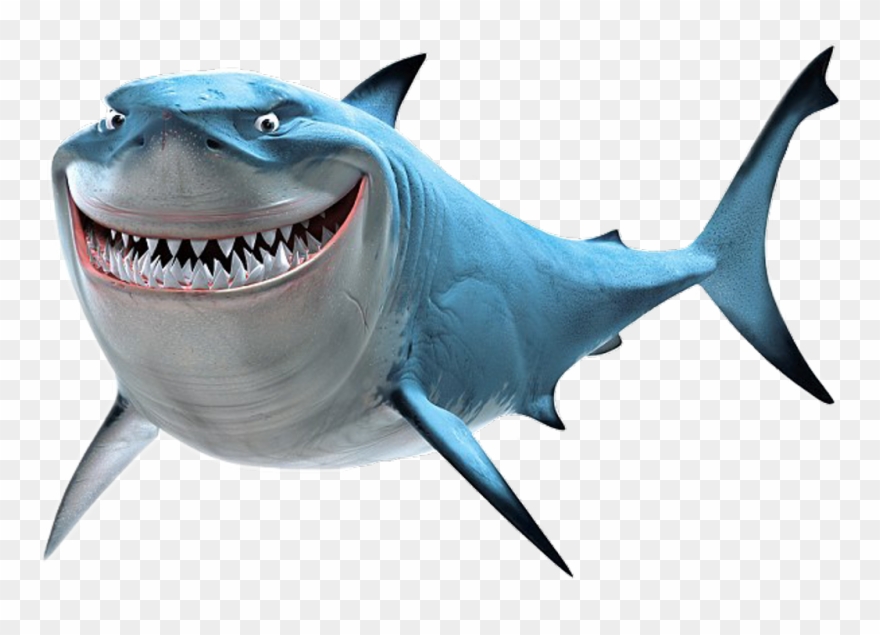 Findingnemo Bruce Shark Scseacreatures - Bruce Shark Clipart