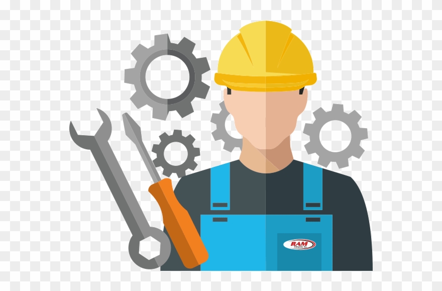 Ram Construction Worker - Field Worker Icon Png Clipart