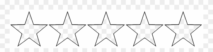 1276 X 256 3 - Sterne In Einer Reihe Clipart