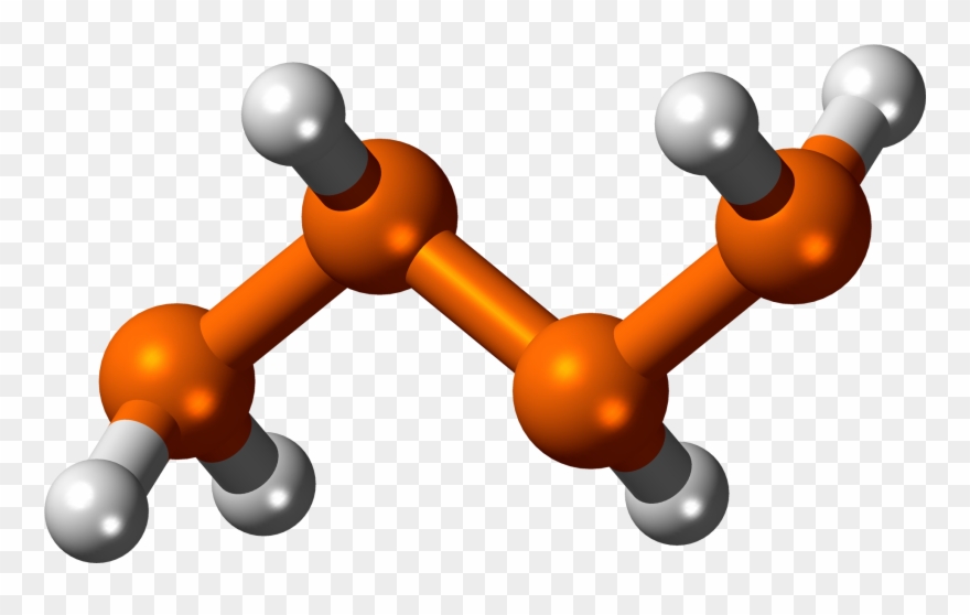 Tetraphosphane 3d Balls - Molecule Butanol Clipart