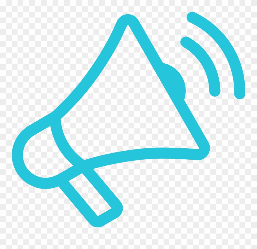 Computer With Gear Icon - Blue Speaker Icon Png Clipart