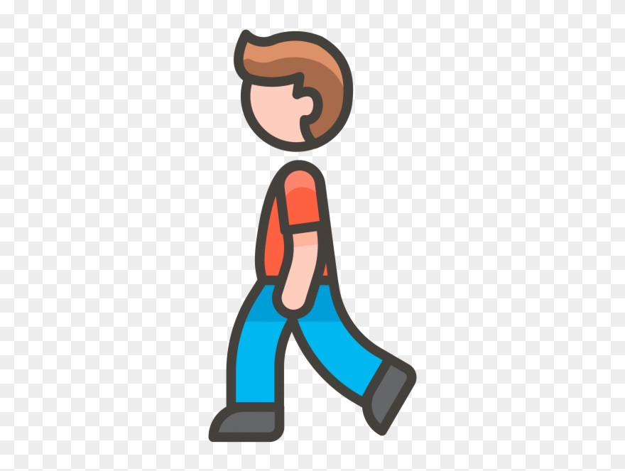 Woman Walking Emoji - Emoji De Persona Caminando Clipart
