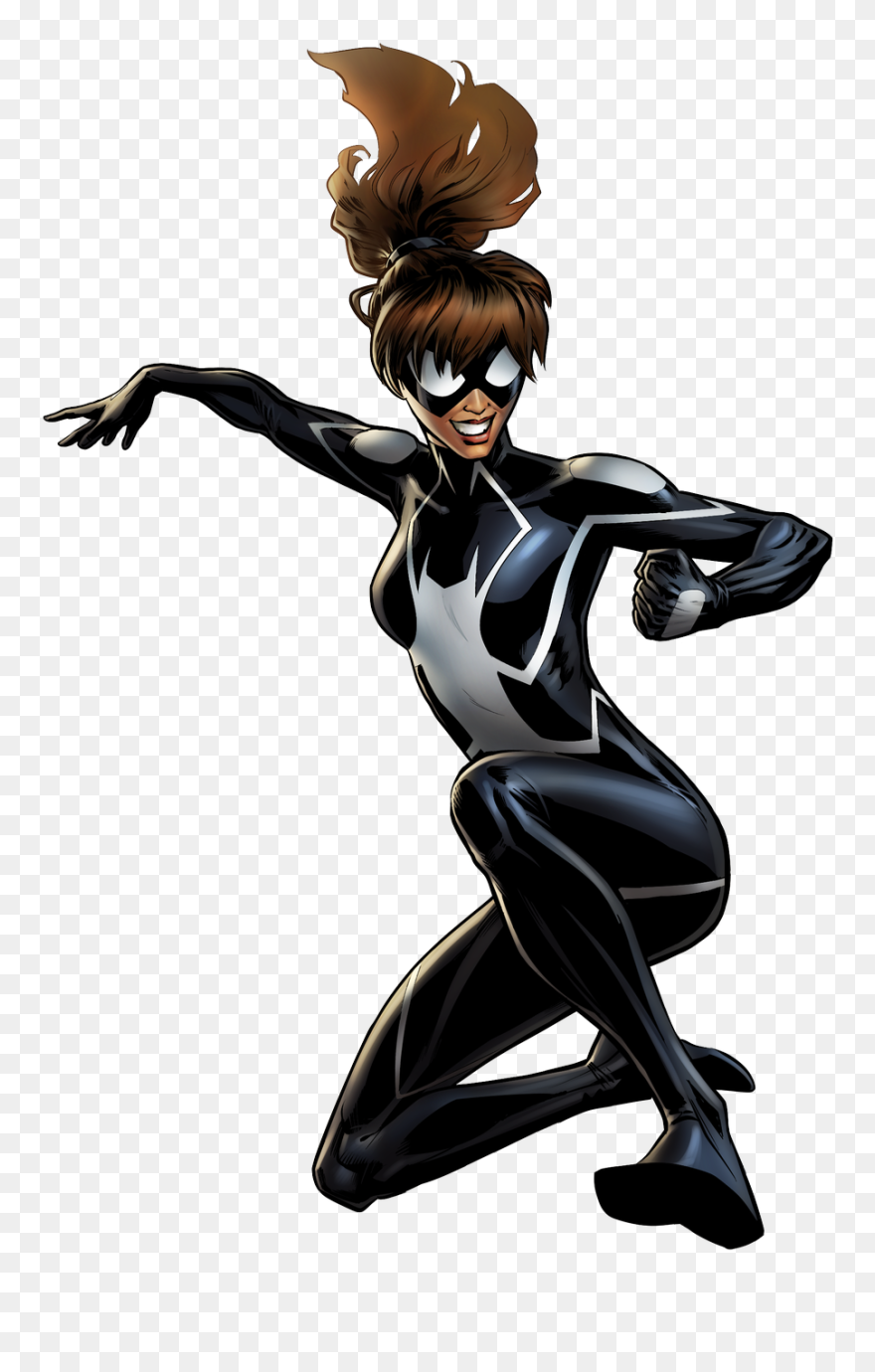 Anya Corazon Portrait Art - Spider Woman Anya Corazon Clipart