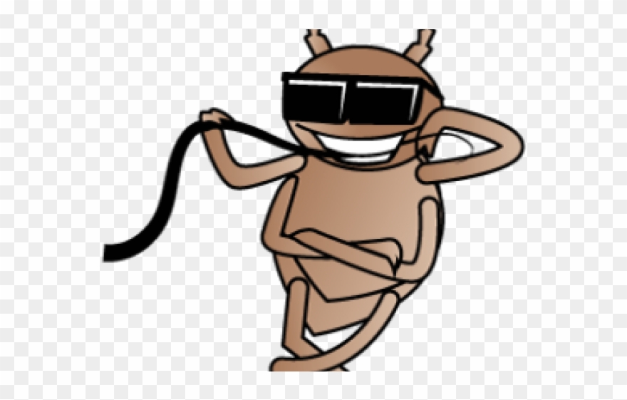 Old Clipart Louse - Cartoon - Png Download