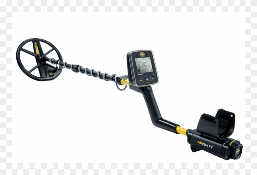 Whites Mx Sport Waterproof Metal Detector With 10" Clipart