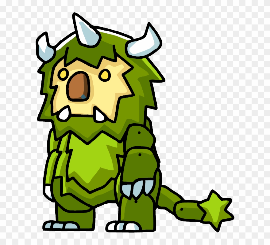 Monster - Scribblenauts Monster Clipart