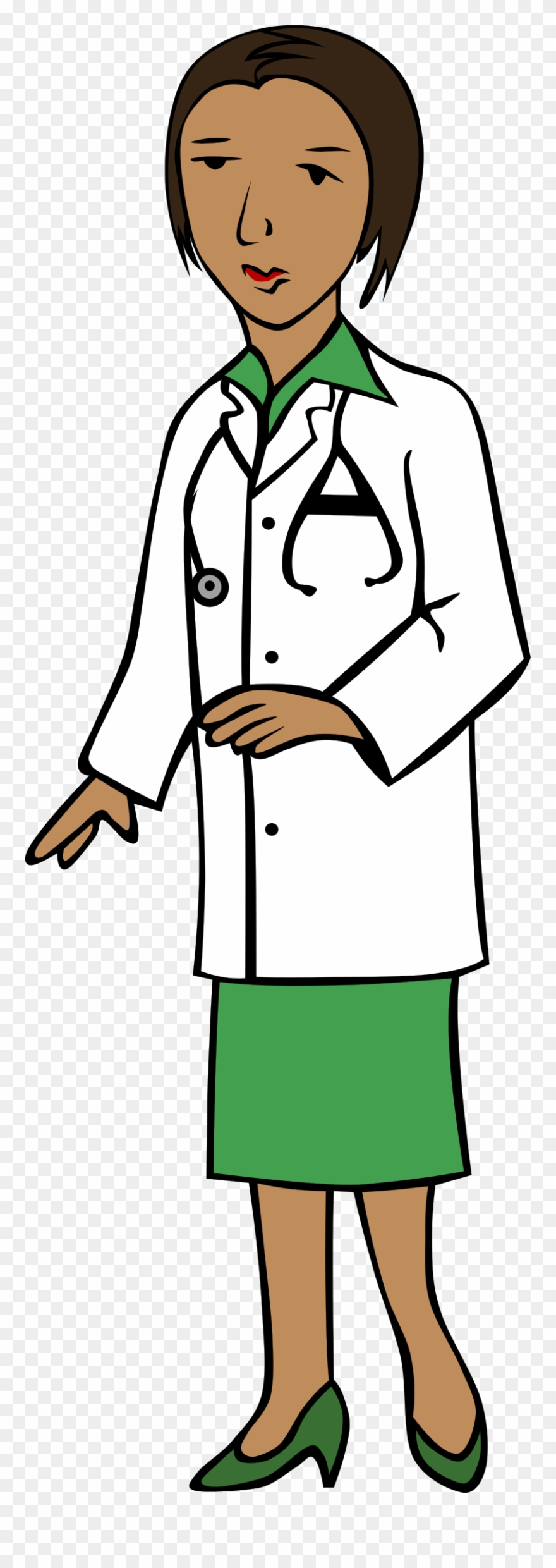 Jpg Free Stock African Big Image - Doctor Clip Art - Png Download