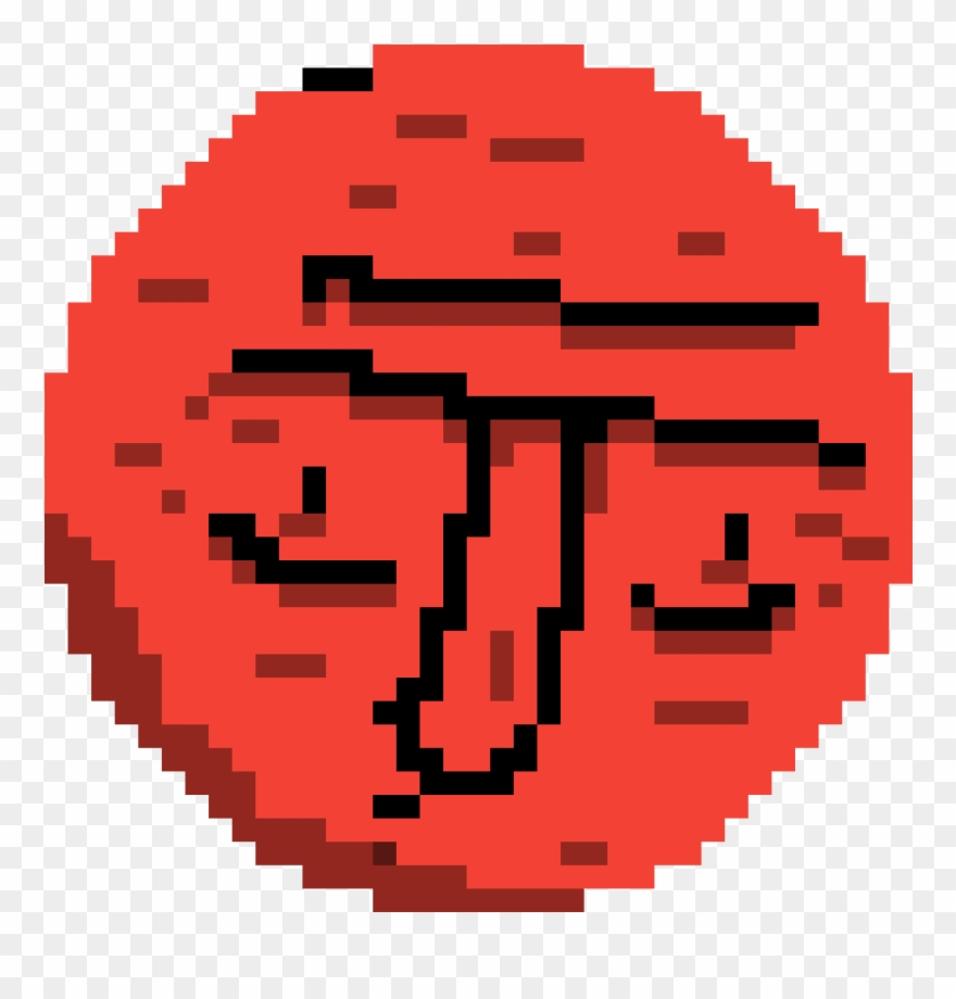 A Man That Is Older - Deadpool Logo Pixel Art Clipart