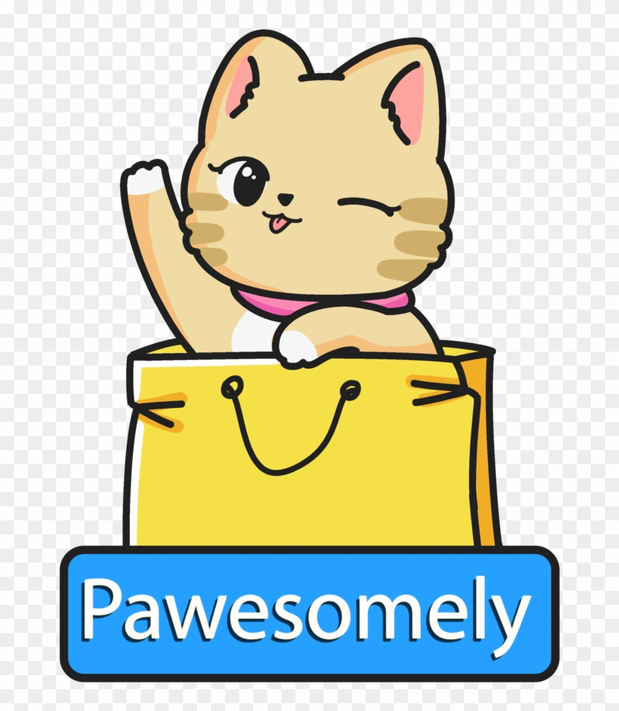 Cat Grabs Treat Clipart