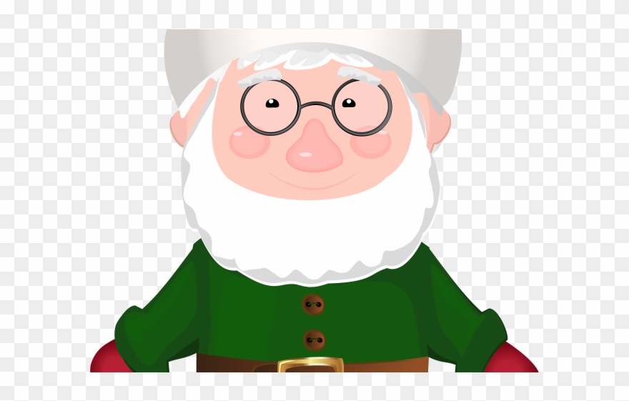 Elf Clipart Dwarf - Santas Helper Clip Art - Png Download