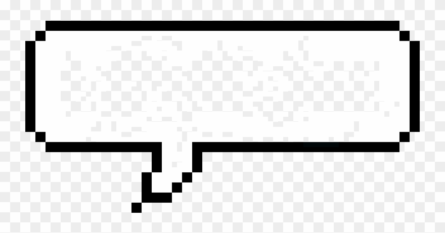 Pixel Art Maker - Pixel Text Bubble Png Clipart