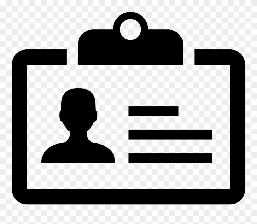 980 X 810 2 - Identity Card Icon Png Clipart