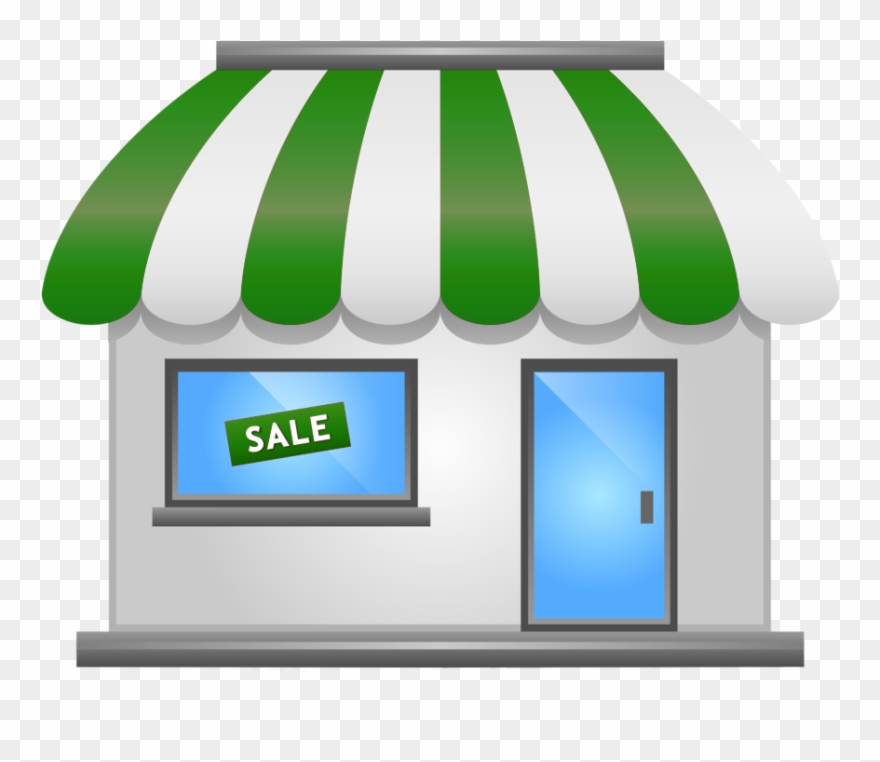 Storefront Clipart - Store Front Icon - Png Download