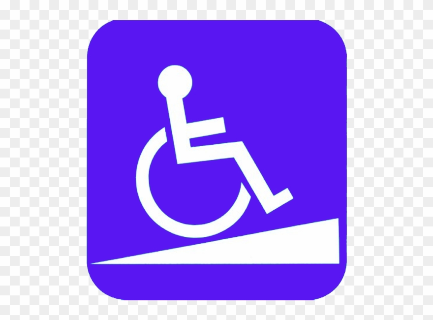 Disabled - Disabled Access Sign Png Clipart