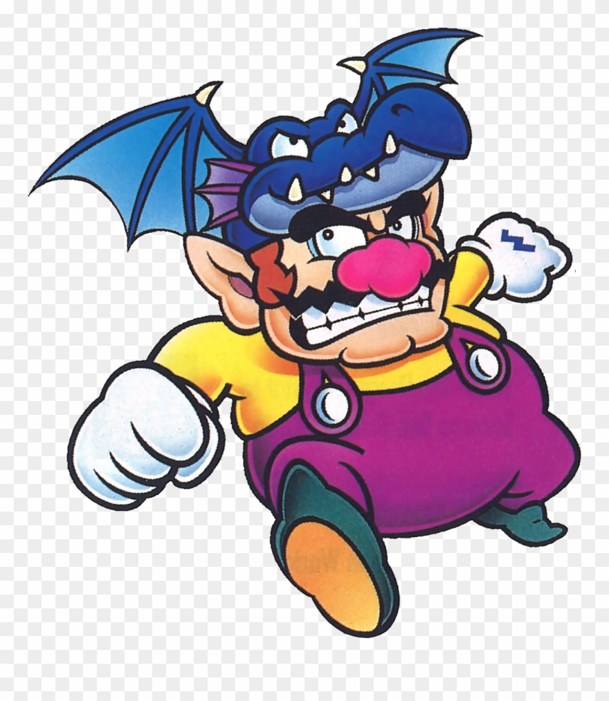 Super Mario Wiki Β - Virtual Boy Wario Artwork Clipart