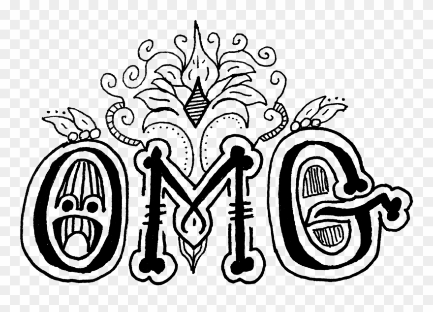 Oh My God - Illustration Clipart