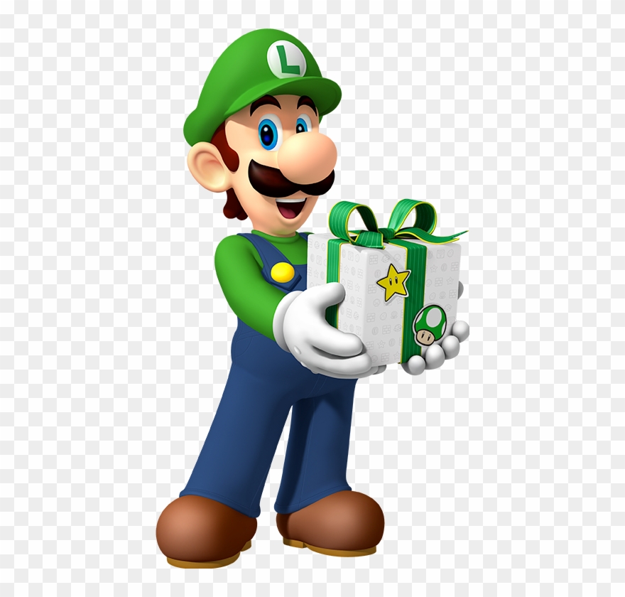 Luigi - Happy Birthday Mario And Luigi Clipart