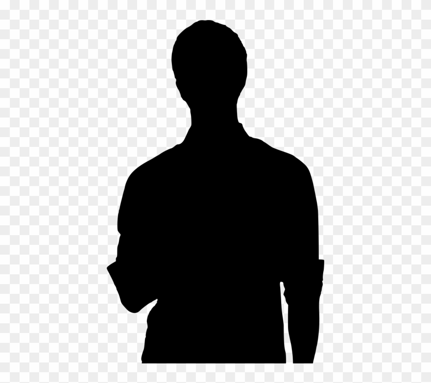 Hey, I Am Adam I Consult On Technology For Great Companies - Tall Skinny Man Silhouette Clipart