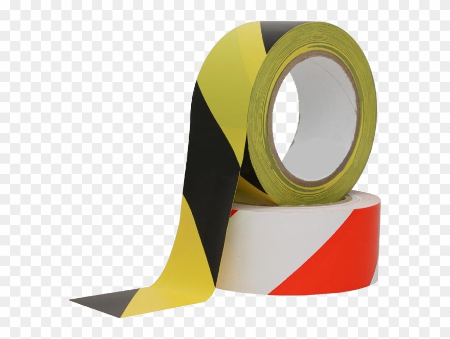 Hazard Warning / Floor Marking Tapes - Visual Arts Clipart