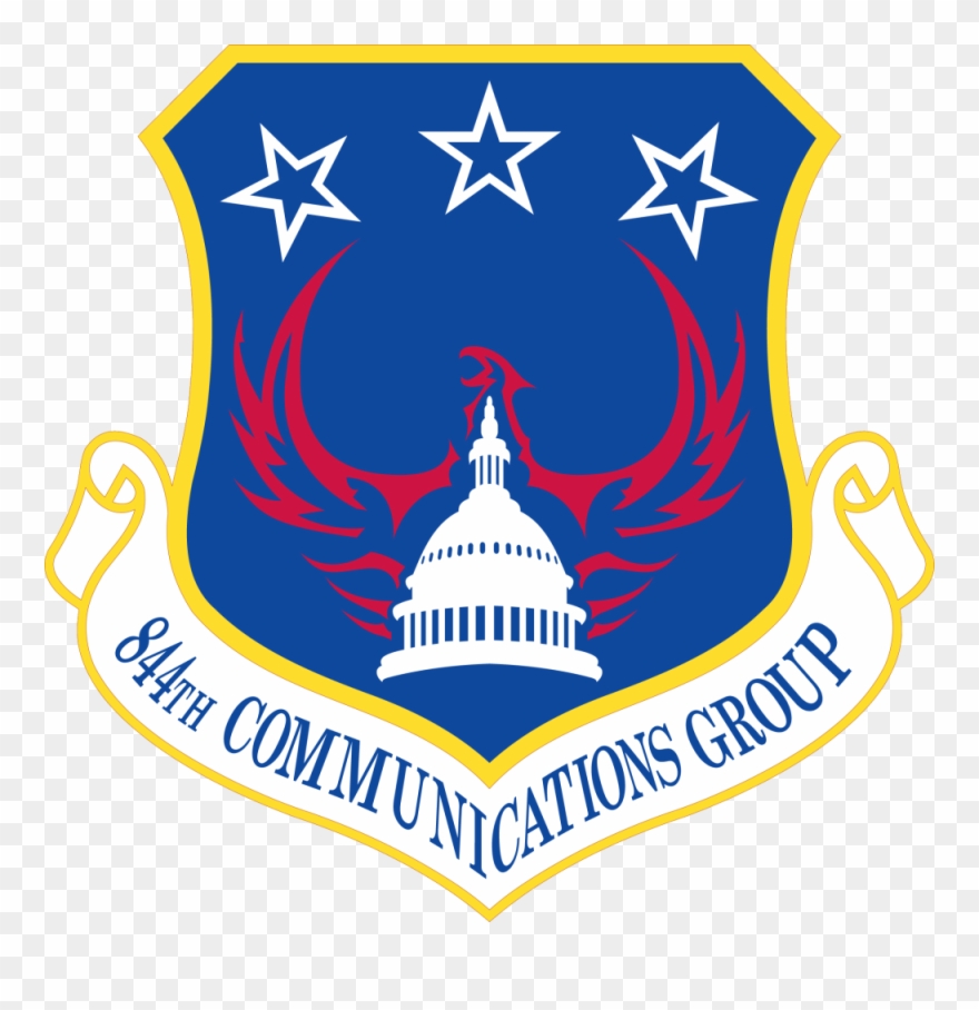 844th Communications Group - Air Force Space Command Shield Clipart