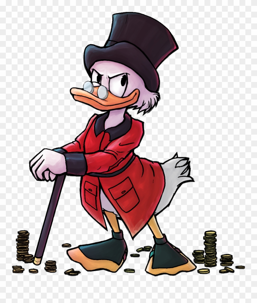 Last Time I Drew Scrooge I Was About 11 Years Old - Cartoon Clipart