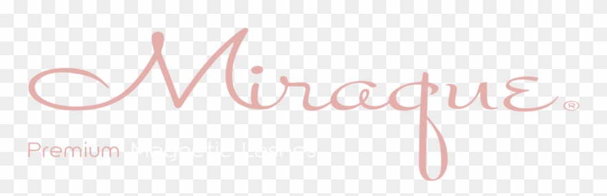 Miraque Premium Magnetic Eyelashes - Calligraphy Clipart