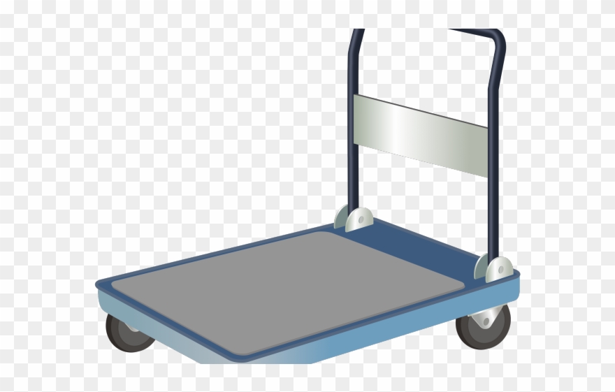 Cart Clipart Hand Cart - Cart - Png Download