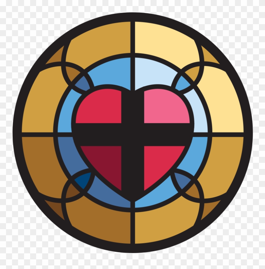 The Color Change Is Also Made To Resemble A Stained - Circle Clipart