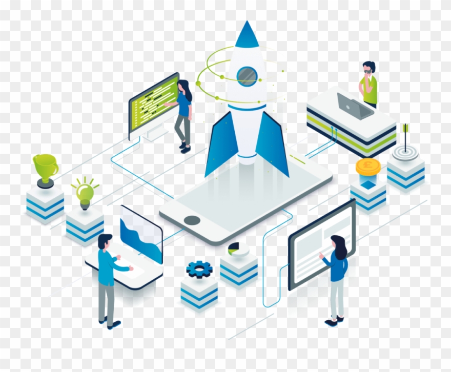 100% Record - Illustration Startup Clipart