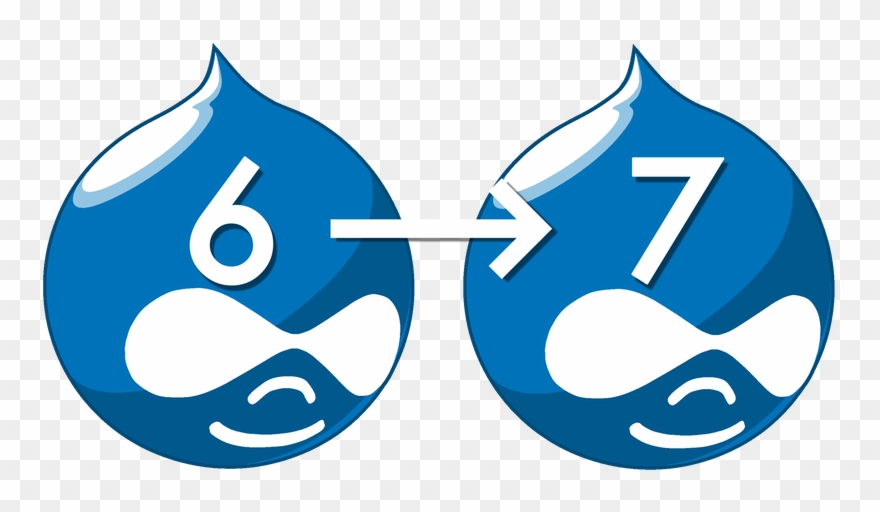Drupal 6 To 7 Upgrade - Drupal Png Clipart