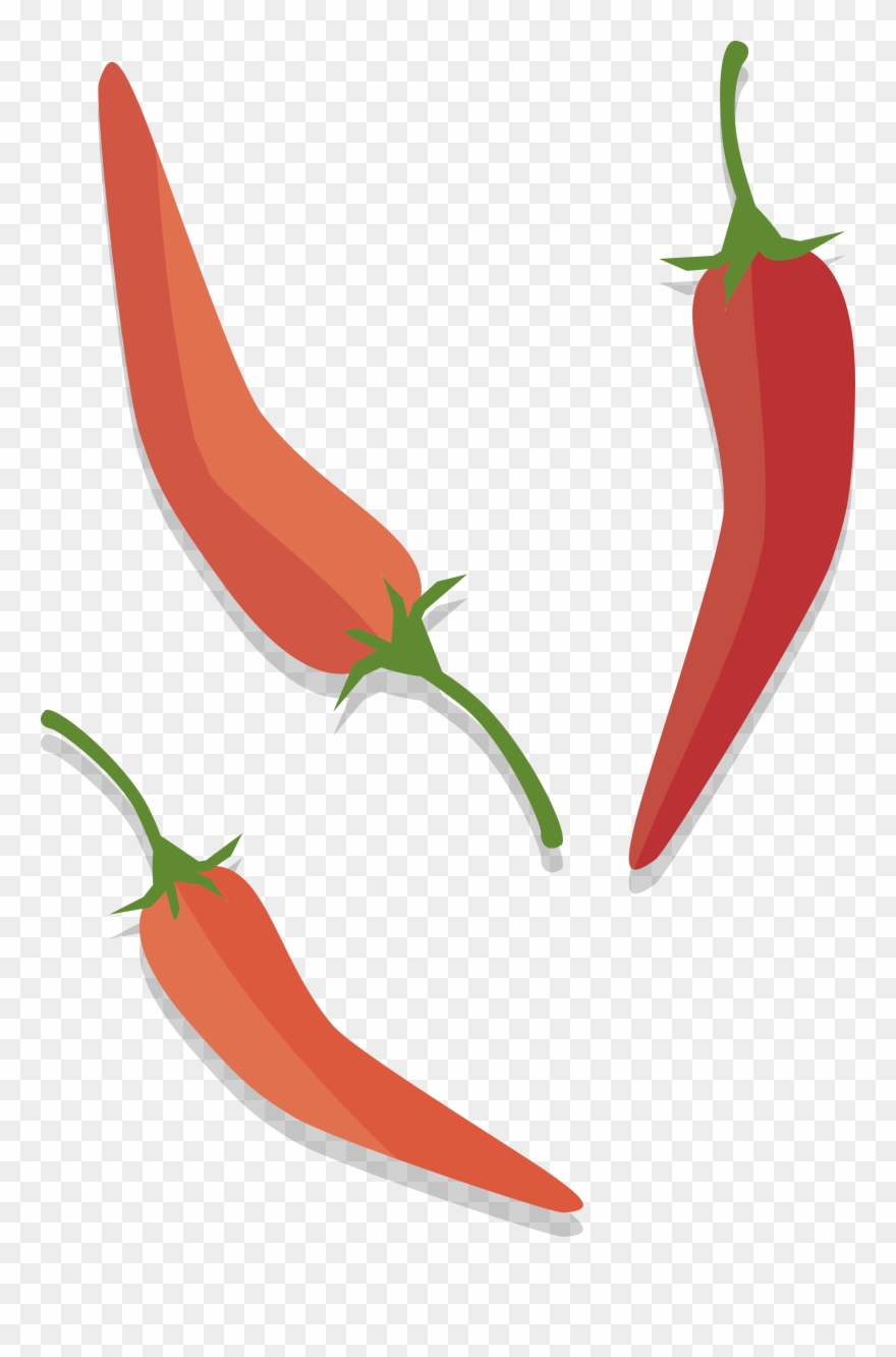 Tabasco Pepper Birds Eye Chili Serrano Pepper Cayenne - Sweet And Chili Peppers Clipart
