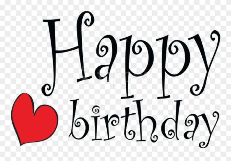 Free Png Download Cute Happy Birthdaypicture Png Images - Happy Birthday Sister Png Text Clipart