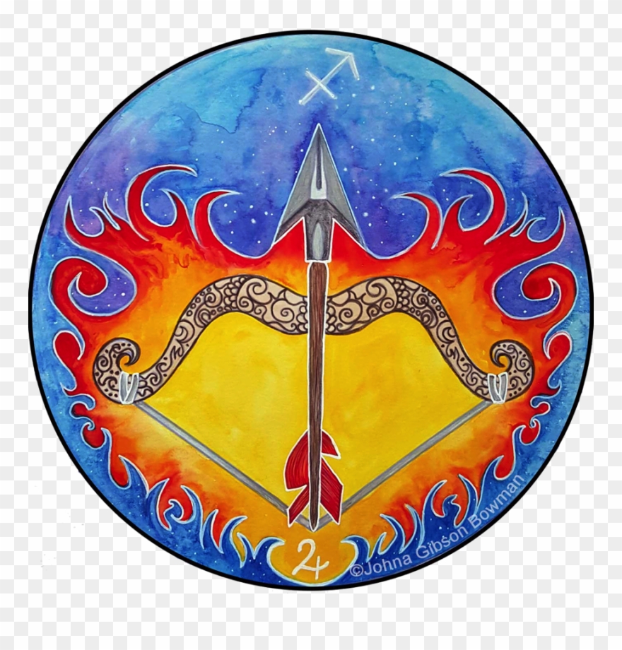 Sagittarius - Circle Clipart