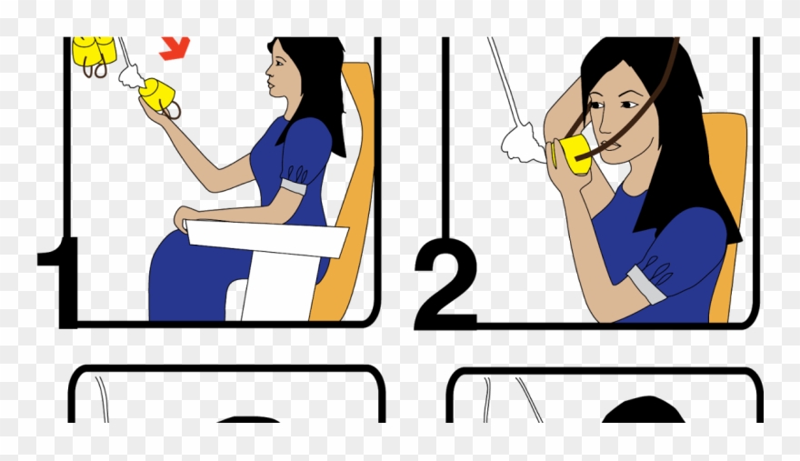 Help Yourself Before Helping Others Airplane Clipart
