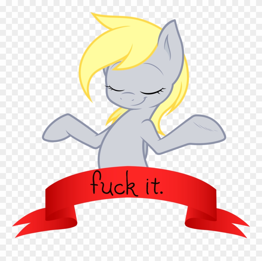Comments - Derpy Pony Shrug Clipart