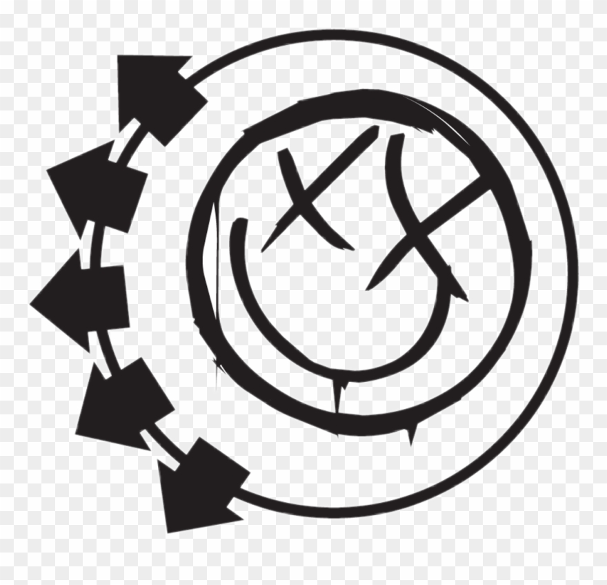 Blink 182 Smiley Face Clipart