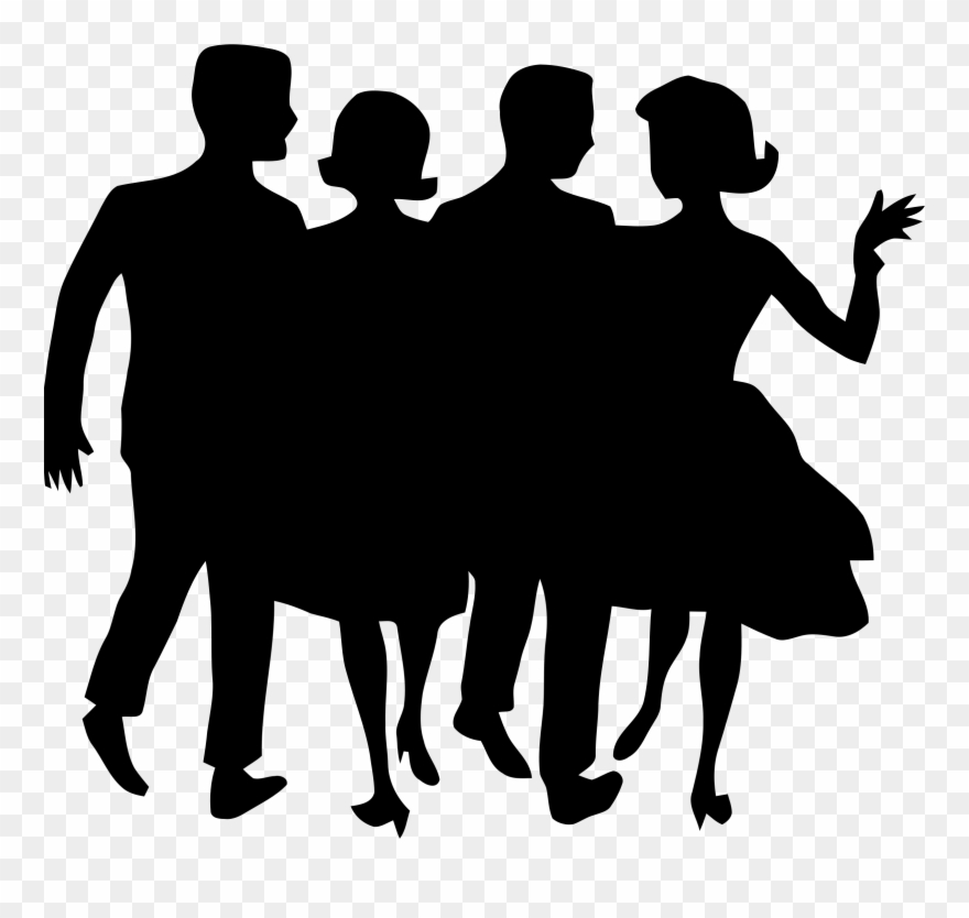 Clipart Of People, Peoples And Silhouette At - Silhouette - Png Download