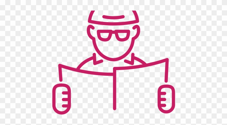 Degree In Civil Engineering Logo - Civil Engineer Pink Clipart