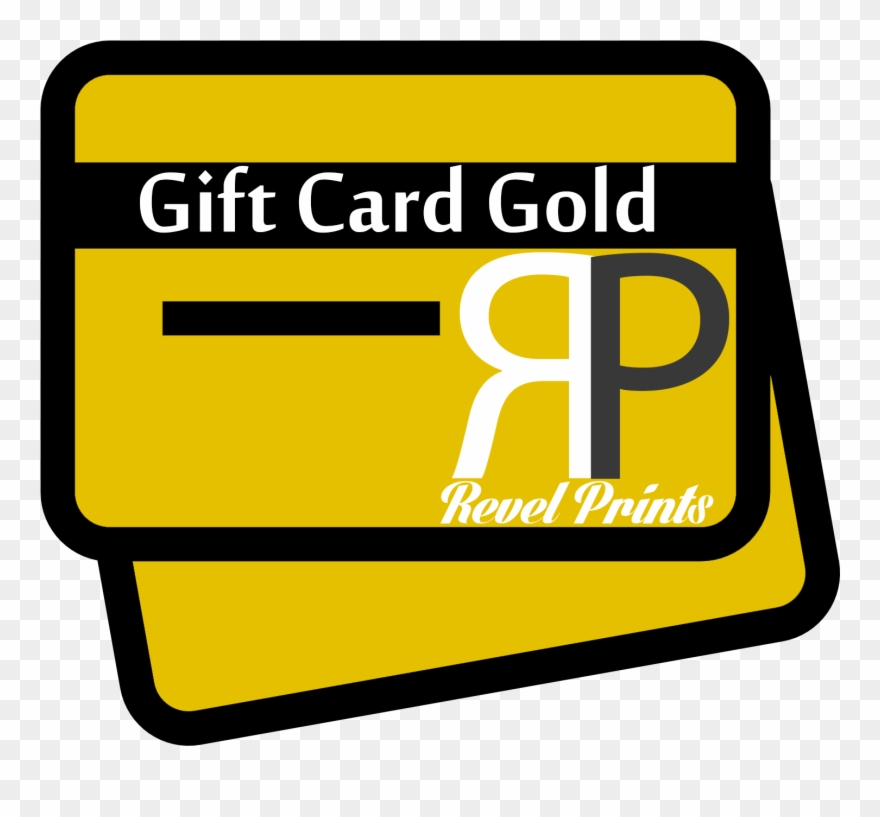 Revel Prints Gift Card - Sign Clipart