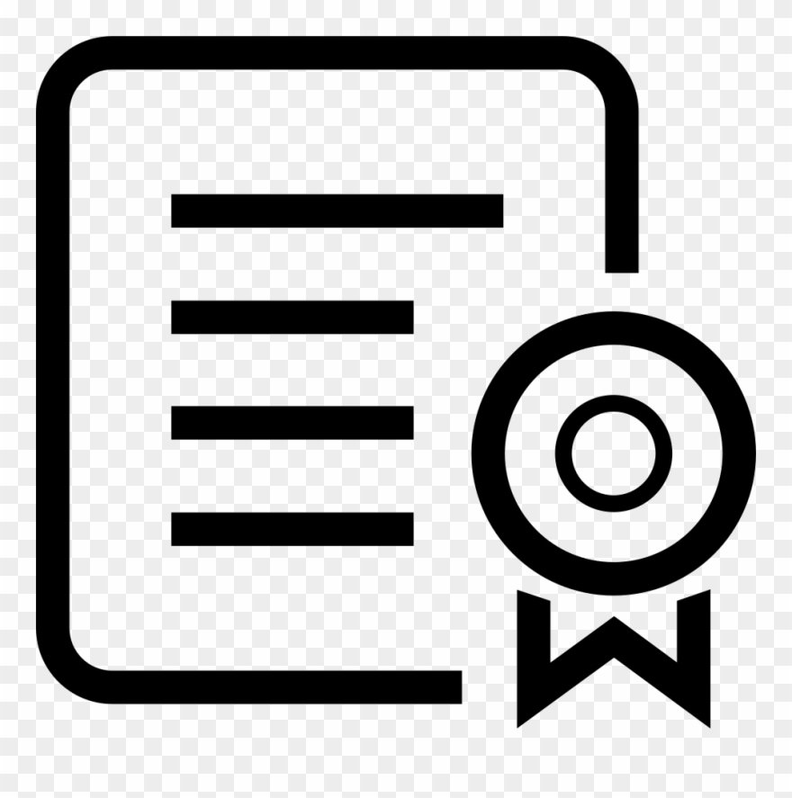 Certificate Of Identification Svg Png Icon Free Download Portable Network Graphics Clipart 3855282 Pinclipart