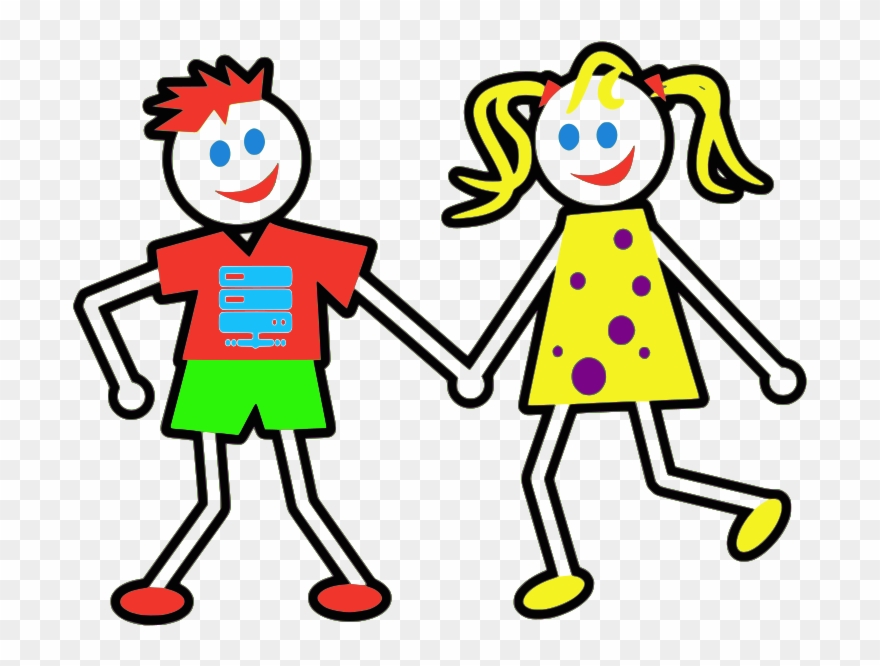'amico' - Special Cases - ' - Boy And Girl Holding Hands Clip Art - Png Download