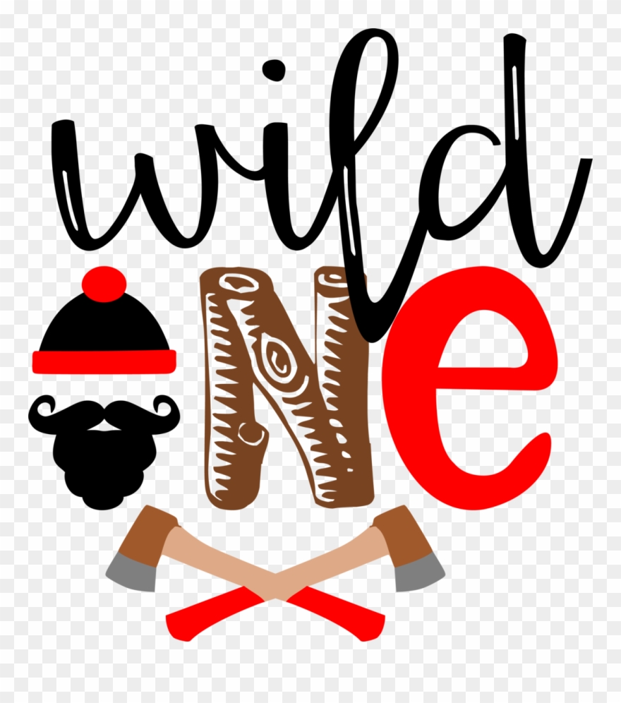 Wild One Shirt Lumberjack Clipart