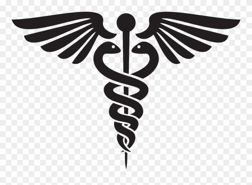 Clinic - Caduceus Clipart - Png Download