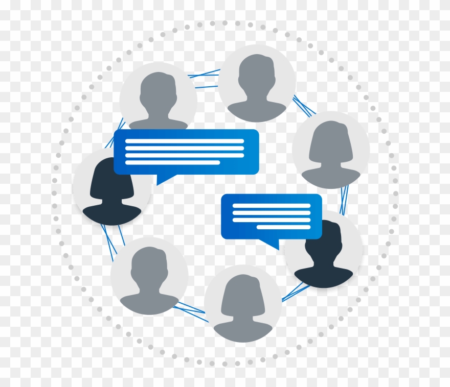 Secure Platform For Trusted Collaboration - Graphic Design Clipart