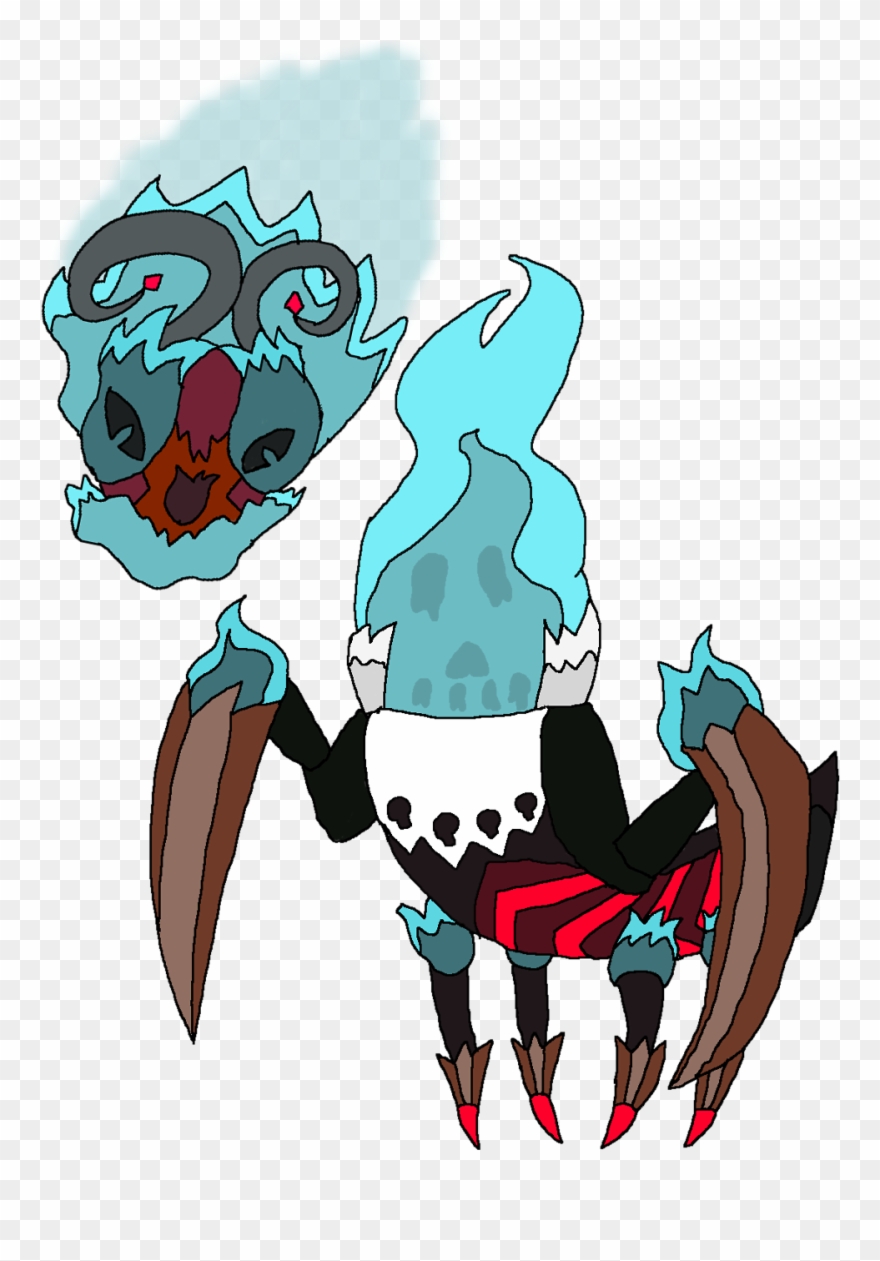 Behold, The Terrifying Mega Mantigue With The Mega - Illustration Clipart