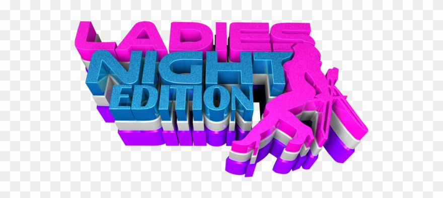 Ladies Night Edition - Poster Clipart