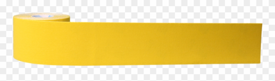 Yellow Transparent Tape - Belt Clipart