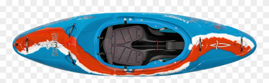 Mamba Action - Kayak Clipart