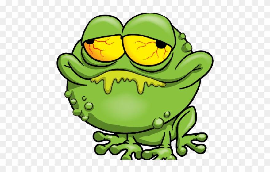 Ugly Frog Cliparts - Ugly Frog Clipart - Png Download