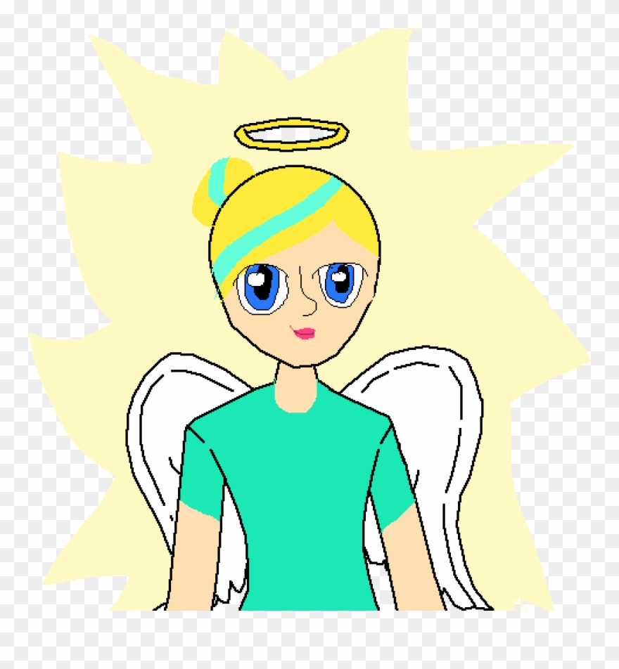 I Am An Angel - Cartoon Clipart